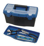 Vulcan 16in Plastic Tool Box - 320101