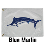 Taylor Made 12in x 18in Blue Marlin Flag - 2918