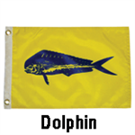 Taylor Made 12in x 18in Dolphin Flag - 4218