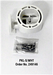 Sugatsune White Push Knob Latch Body - PKL-S/WHT