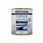 Rust-Oleum Top Side Paint, Gloss White, Quart - 206999
