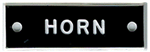 Bernard Engraving Id Plate /Horn IP9