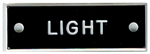 Bernard Engraving Id Plate /Light IP11