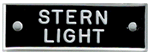 Bernard Engraving Id Plate /Stern Light IP23