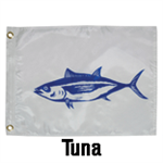 Taylor Made 12in x 18in Tuna Flag - 3118