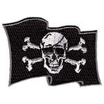 Taylor Made 12in x 18in Jolly Roger Flag - 1818