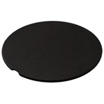 TH Marine Sure-Seal 8in Pry Out Deck Plate, Black - DPP-8-1-DP