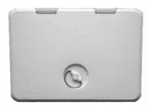 TH Marine Sure-Seal Non Locking Hatch, Polar White, 11in x 15in - HAT-1115-2-DP