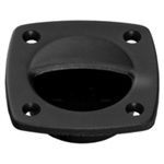 TH Marine Lid Lift Pull, Black, 2.75in x 2.75in - LL-1-DP