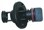TH Marine Screw in Drain Plug, Black - DP-1-DP