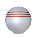 SMT 1-1/2 Red Grvd Ss Knob 50020 meter – Gold Grooved Control Parts & Accessories 331915