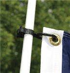 Taylor Made Charlevoix Flag Pole Clips fits 3/4in Pole, Pair  - 57926