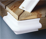 Taylor Made EPDM Dock Corner Guard, White, 2-1/4in x 6in - 96008