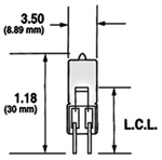Aamsco Lighting 24V 10W Xenon Light Bulb - BP2410X
