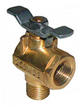 Groco 1/2in 90 Deg Fuel Valve Bronze FV-590