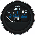 Faria-Beede Gauges Crl 80Psi Oil Prssr Gauge 13002 Oil Pressure Gauges 13002