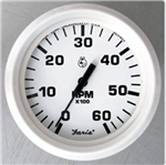 Faria-Beede Gauges Dr Wht 6000Rpm Tachometer 33103 Tachometers 33103