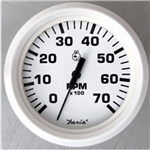 Faria-Beede Gauges Dr Wht 7000Rpm Tachometer 33104 Tachometers 33104