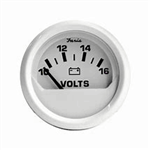 Faria-Beede Gauges Drs Wht 10-16V Voltmeter 13120 Voltmeter Gauges 13120