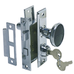 Perko Chrome Plated Zinc Mortise Lock Set - 0927DP0CHR
