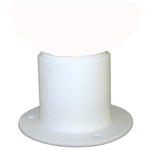 TH Marine White Rigging Hose Flange - RF-2