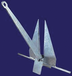 Tie Down Std 5Lb Danforth Anchor 94011 Fluke Anchors 233613
