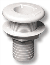 Forespar 1-1/4 Mrln Thruhull W/Brb 906028 PT Size x Hose Size – 906028 – 1-1/4″ NPT x 1-1/4″ Hose Thru-Hulls 334919