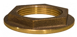 Groco 1-1/2in Bronze Flange Nut TH-1501 Thru-Hulls 231743