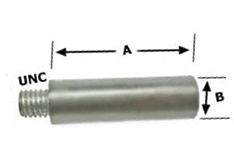 Metal Dist Zincs 1-3/4 X 3/8 X 1/4 Zinc Only MDE-0Z 6-18 Zincs and Anodes 101764