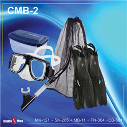 Aqua Wing Blue Small/Medium Mask/Fins/Snorkel – BCM-210504-CB-S/M Sale 378490