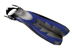 Aqua Wing Large/X-Large Blue Long Swim Fins – FN-368-B-L/X-Large Sale 378434