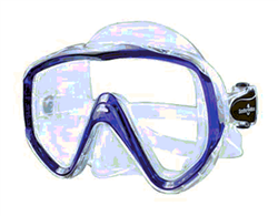 Aqua Wing Yellow Single Lens Abaco Mask – MK-176-NY Sale 378378