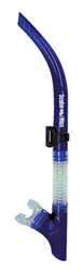 Aqua Wing Blue Silicone Snorkel w/Purge – SK-205-CB Sale 378104