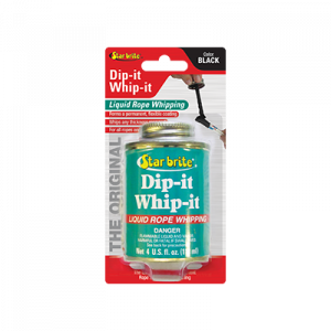 Star Brite 4oz Black Whip-It Dip-It 084908B 4oz Black Rope Cutting & Measuring Tools 084908B