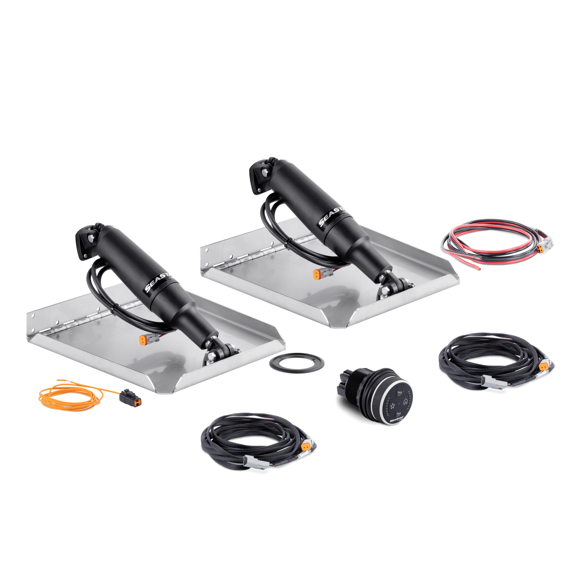 Seastar Trim Tab Kit 12 X 12 Edge Mnt STT3205R Trim Tab Kits 672538