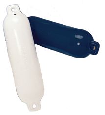 Taylor Made 8-1/2 X 27 Blue Fender 41028 Twin Eye Cylindrical Fenders 232840