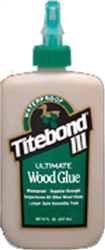 Franklin 8oz Titebond Iii Glue 1413 Marine Glue 1413