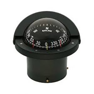 Ritchie Compass 4.5in Fl Mt Comp Blk FN203 Compass 614409