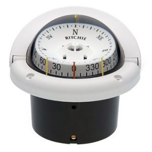 Ritchie Compass 3.75in Fl Mt Comp Wht HF743W Compass 614416