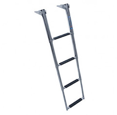 Windline 4 Step Stainless Steel Telescoping Ladder – TDL-4X Boat Ladders 623667 1