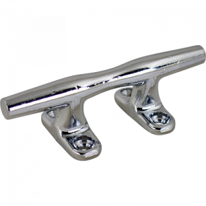 Seadog Open Base Cleat 4in Chr Zinc 044604-1 Boat Cleats 044604-1