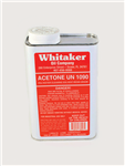 Whitaker Oil Gallon Acetone 580010800 Solvents, Reducers & Thinners 108062