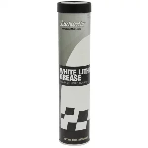 Lubrimatic 14oz White Lithium Grease, Cartridge - 11354