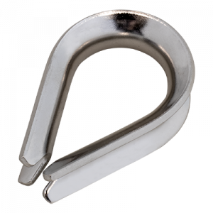 Seadog SS Wire Rope Thimble 5/32in 170004 Boat Thimbles 170004