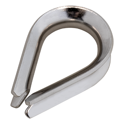 Seadog SS Wire Rope Thimble 1/2in 170012 Boat Thimbles 170012