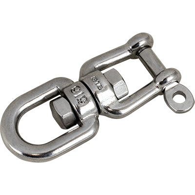 Seadog 1/4in SS Eye/Jaw Swivel 182206-1 Swivels 182206-1 1