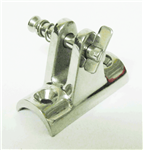 Whitecap SS Concave Base Deck Hinge, 7/8in x 2in - 6200C