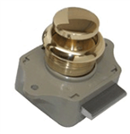 Seadog Push Button Rim Latch w/ Brass Button - 224301-1 - Image 2