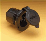 Marinco On Board Charger inlet Black - 150BBI