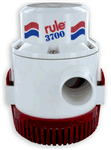 Rule 12V 3700gph UL Listed Bilge Pump, Non Automatic - 14A-6UL
